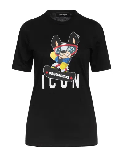 Dsquared2 T-shirts In Black