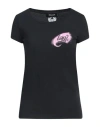 Dsquared2 Woman T-shirt Black Size L Cotton, Elastane In Black