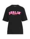 Dsquared2 Woman T-shirt Black Size S Cotton In Black