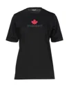 Dsquared2 T-shirts In Black