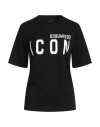 Dsquared2 Icon Forever Easy T-shirt In Black