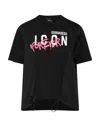 Dsquared2 T-shirts In Black
