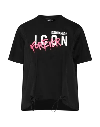 Dsquared2 T-shirts In Black