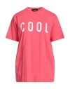 Dsquared2 Woman T-shirt Fuchsia Size Xs Cotton In Pink
