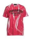 Dsquared2 T-shirts In Red