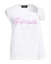 Dsquared2 White Knotted T-shirt In White