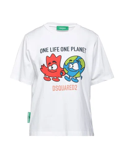 Dsquared2 T-shirts In White