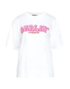 DSQUARED2 DSQUARED2 WOMAN T-SHIRT WHITE SIZE S COTTON