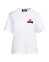 Dsquared2 Woman T-shirt White Size S Cotton