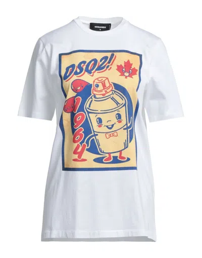 Dsquared2 T-shirts In White