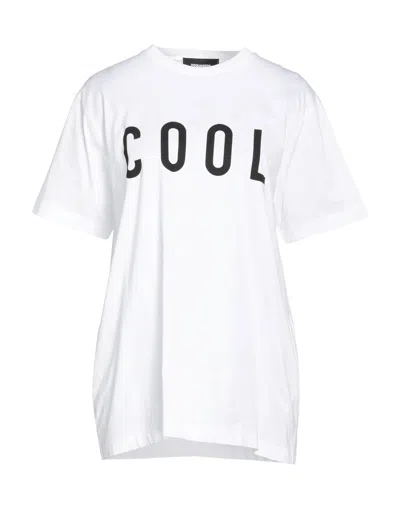 Dsquared2 Smoke-fitting T-shirt With Cool Print In White