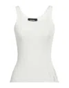 Dsquared2 Tank Tops In White