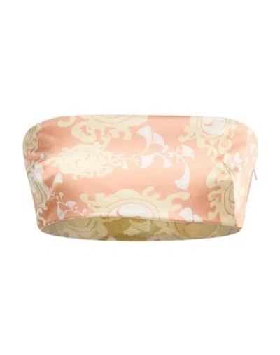 Dsquared2 Woman Top Antique Rose Size 4 Polyester, Elastane In Pink