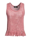 Dsquared2 Woman Top Antique Rose Size Xs Cotton In Pink