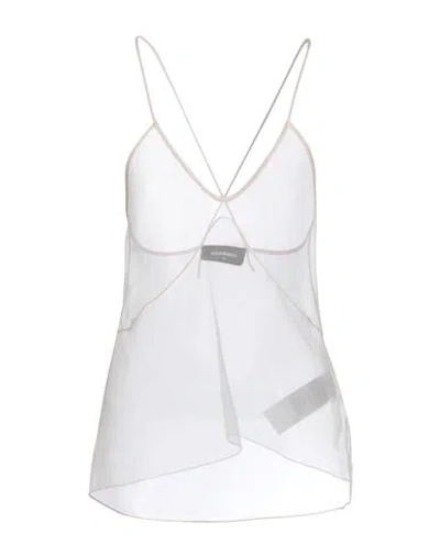 Dsquared2 Woman Top Beige Size 2 Polyester
