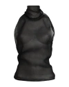Dsquared2 Woman Top Black Size 6 Silk In Black