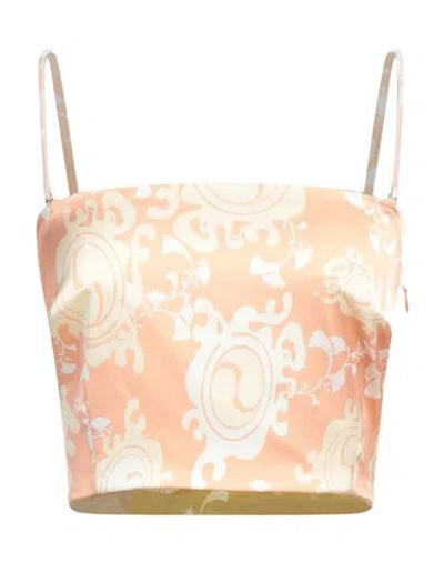 Dsquared2 Woman Top Light Pink Size 2 Polyester, Elastane