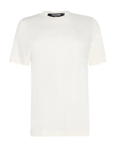 Dsquared2 Woman T-shirt Off White Size Xxs Viscose