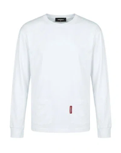 Dsquared2 Woman T-shirt White Size Xs Cotton