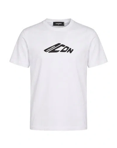 Dsquared2 Woman T-shirt White Size Xxs Cotton
