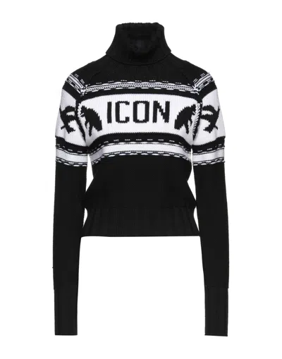 Dsquared2 Turtlenecks In Black