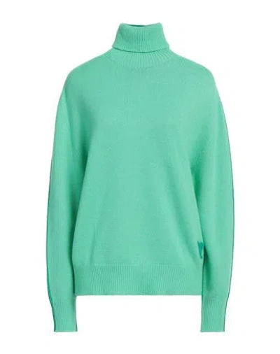 Dsquared2 Woman Turtleneck Emerald Green Size M Wool, Cashmere