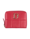 Dsquared2 Woman Wallet Red Size - Leather