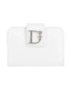 Dsquared2 Woman Wallet White Size - Leather