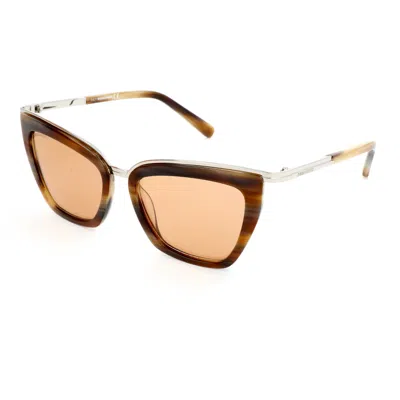 Dsquared2 Women's 53mm Beige Horn Sunglasses In Multi