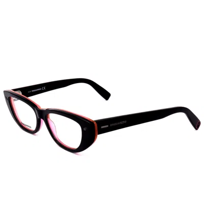 Dsquared2 Women's 53mm Black Opticals In Brown