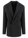 Dsquared2 Women Bettter X  'transformer' Blazer In Black