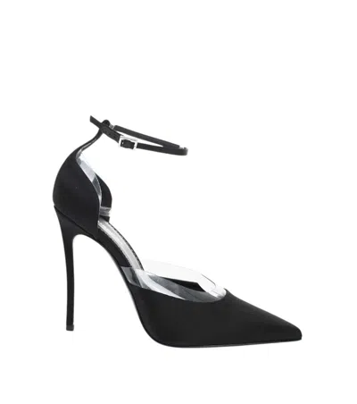 Dsquared2 Women Black Ankle Strap Pumps