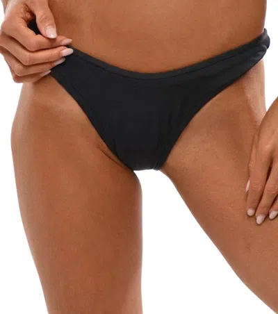 Dsquared2 Women Black Logo Bikini Bottom Swimwear