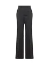 Dsquared2 Black Tailored Flat Front Pants In Black
