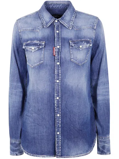 DSQUARED2 DSQUARED2 WOMEN "CLASSIC WESTERN" SHIRT