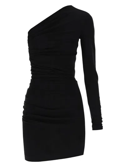 DSQUARED2 WOMEN'S CREPE ONE-SHOULDER MINI DRESS