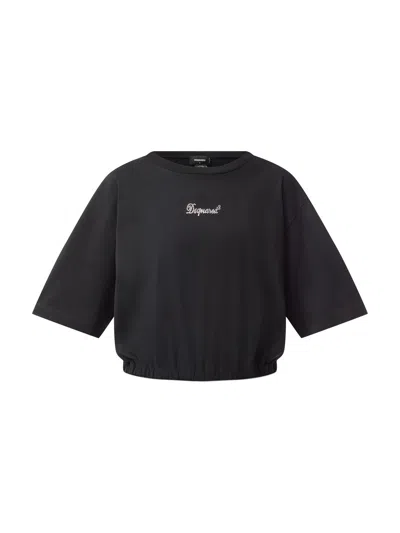 Dsquared2 T-shirts And Polos In Black