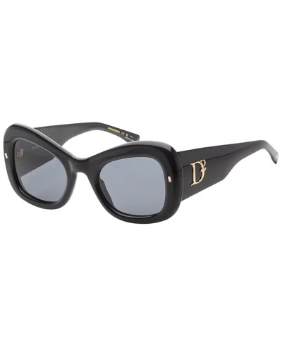 Dsquared2 Women's D20137s 54mm Sunglasses In Black