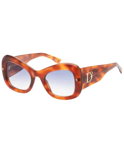Dsquared2 Women's D20137s 54mm Sunglasses In Brown