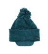 Dsquared2 Women Dark Blue Solid Beanie Cap In Blue