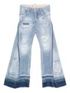 Dsquared2 Better Collaboration Mother Jeans Style In Blue