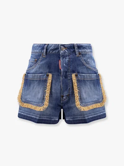 DSQUARED2 DSQUARED2 WOMEN DSQUARED2 SUMMER LOVERS DENIM SHORTS