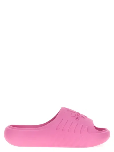 DSQUARED2 DSQUARED2 WOMEN 'DSQUARED2 LEAF' SLIDES