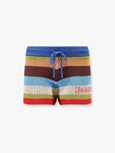 Dsquared2 Women  Summer Lovers Cotton Shorts