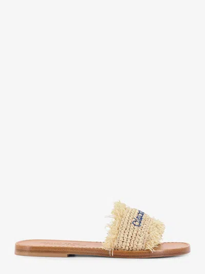 Dsquared2 Women  Summer Lovers Natural Rafia Flat Sandals
