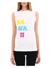 Dsquared2 Dsquared Hawaiicotton Top In White