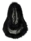 Dsquared2 Hooded Collar Scarves And Foulards Black In Black