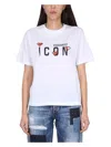 Dsquared2 T-shirt-xs Nd Dsquared Female In White