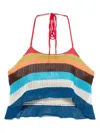 Dsquared2 Knitted Halterneck Cropped Top