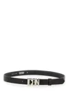 Dsquared2 Dsquared Women Leather Belt In Black